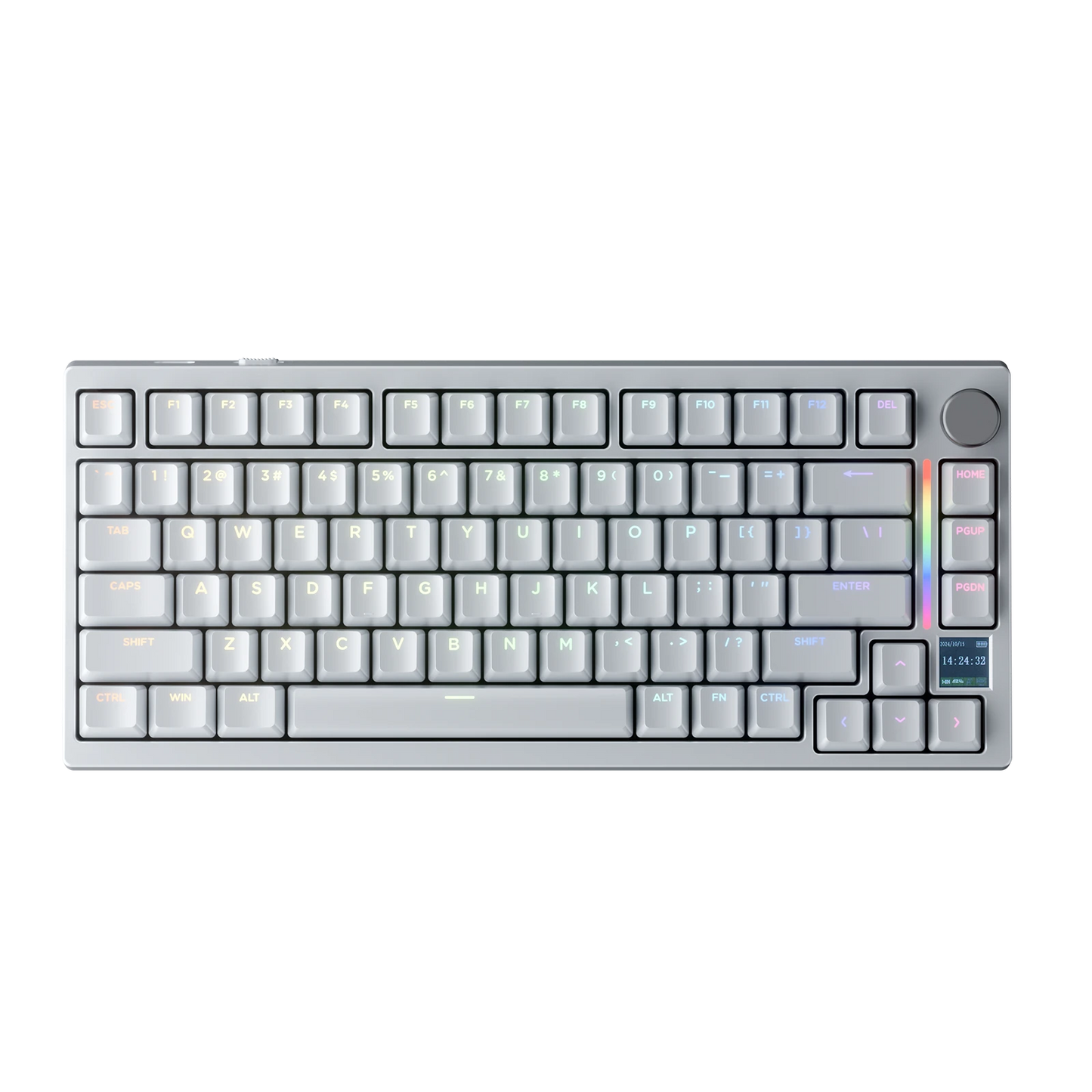 Gamakay TK75HE V2 Hall Effect Tri-mode Magnetic Keyboard 8K Polling Rate 0.005mm RT Accuracy TOP Structure 75% US / DE ISO Layout DIY Customization Wireless Mechanical Gaming