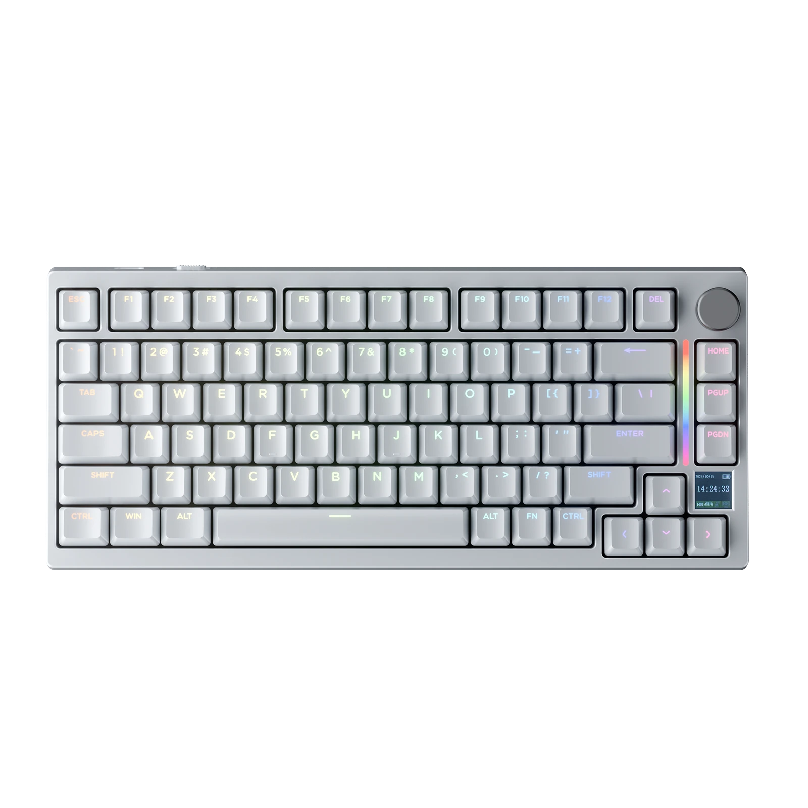 Gamakay TK75HE V2 Hall Effect Tri-mode Magnetic Keyboard 8K Polling Rate 0.005mm RT Accuracy TOP Structure 75% US / DE ISO Layout DIY Customization Wireless Mechanical Gaming