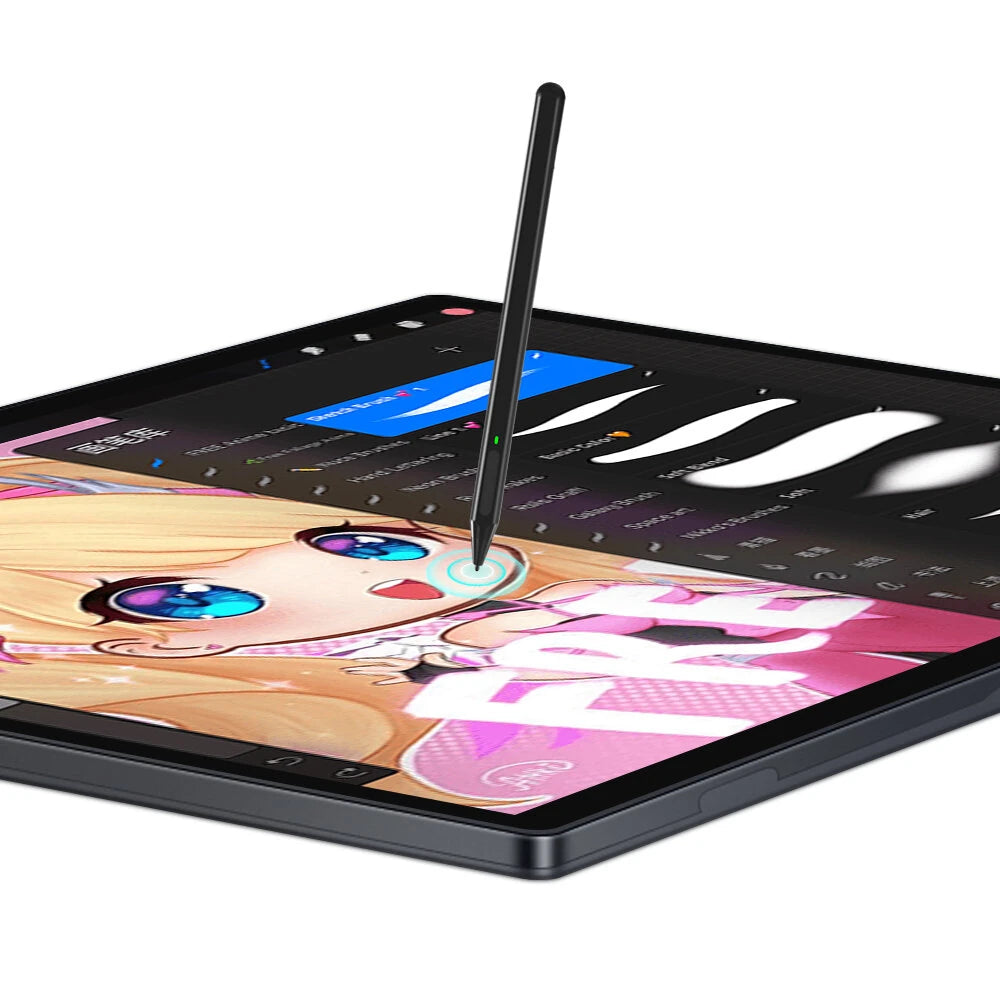 HAILESI S150 4K 15 Inch Portable Touchscreen Monitor Drawing Display with Pen and Infinitely Adjustable Stand USB C External Screen for Smartphone Tablet Laptop Game Consoles