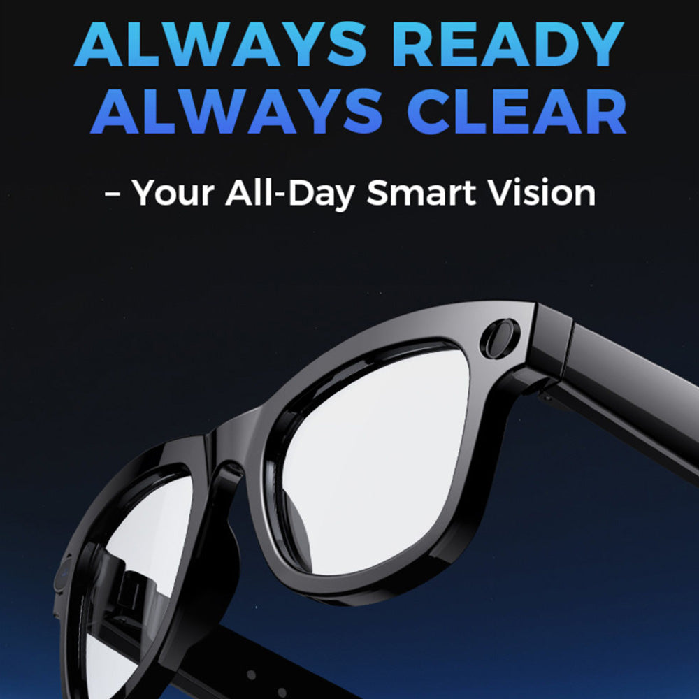 LOKMAT AI Smart Glasses, 8MP Camera, Al Translation, Music Playback