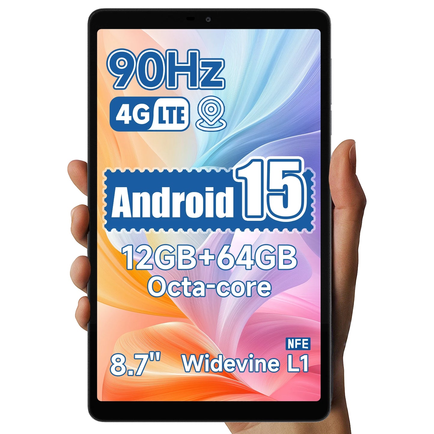 Alldocube iPlay 60 Mini UNISOC T606 Octa Core 4GB RAM+8GB Virtual Memory 64GB ROM 8.68 Inch 90Hz Refresh Rate 4G LTE Android 15 Tablet
