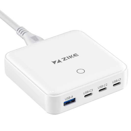 ZIKE Z1810 100W GaN 4 Ports Desktop Charging Station