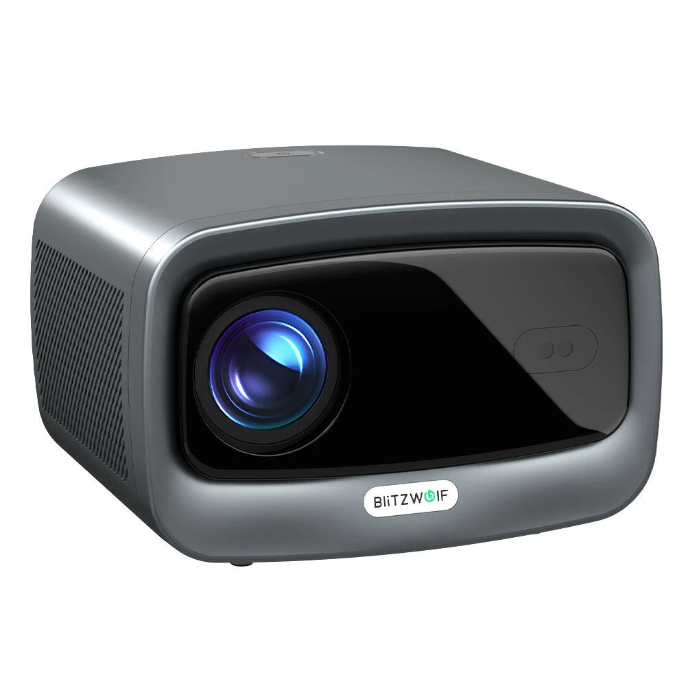 BlitzWolf® BW-V9 LED 1080P Projector 1000 ANSI Lumens High Brightless Water Cooling AutoFocus FuIl Frequency Speaker Bluetooth 5.0 WIFI6 Home Theater