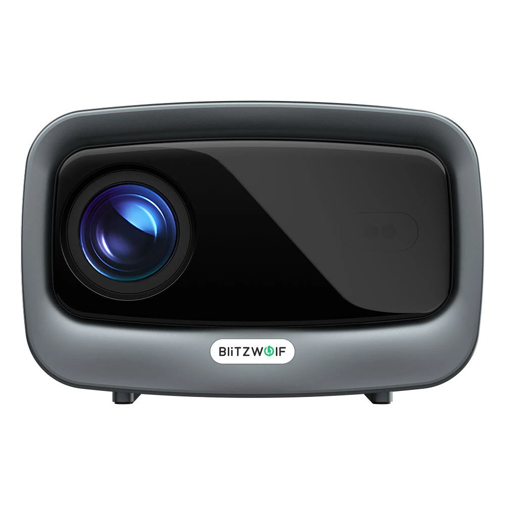 BlitzWolf® BW-V9 LED 1080P Projector 1000 ANSI Lumens High Brightless Water Cooling AutoFocus FuIl Frequency Speaker Bluetooth 5.0 WIFI6 Home Theater