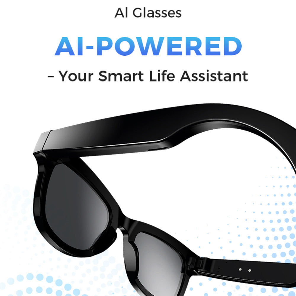 LOKMAT AI Smart Glasses, 8MP Camera, Al Translation, Music Playback